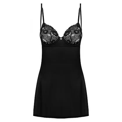 Chemise Obsessive Serena Love Negru XS-S