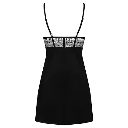 Chemise Obsessive Sharlotte Negru L-XL