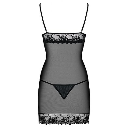 Chemise Obsessive Wonderia Negru S-M