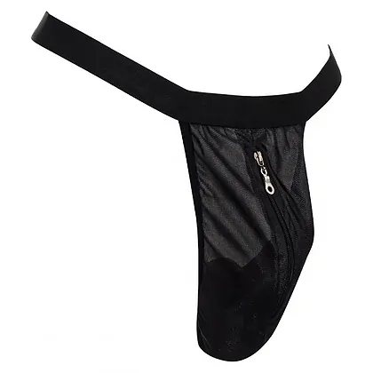 Chilot Amorable Lucas With Zipper Negru S-L