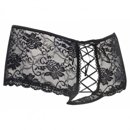 Chilot Amorable Open Back Charlotte Negru S-L