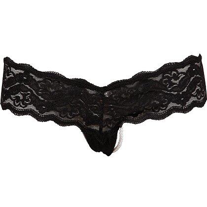 Chilot Cu Mărgele Cottelli Collection Dakota Negru M
