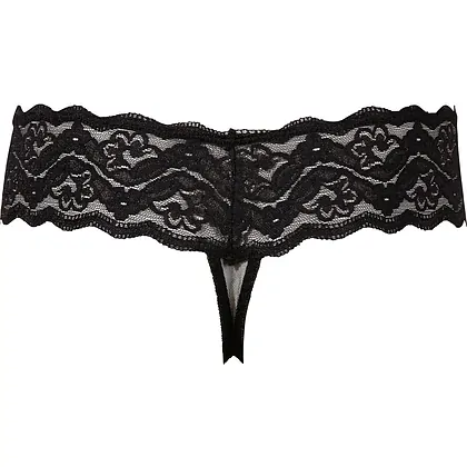 Chilot Cu Mărgele Cottelli Collection Dakota Negru S