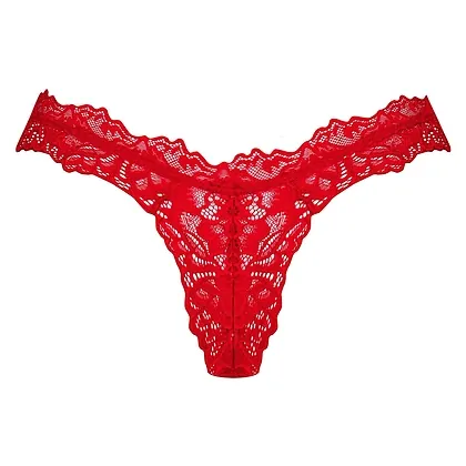 Chilot Obsessive Amor Cherris Thong Rosu L-XL