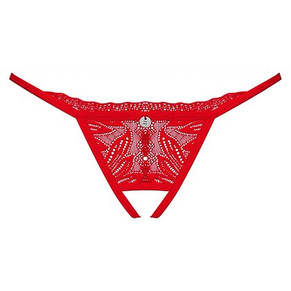 Chilot Obsessive Chilisa Decupat Rosu XS-S