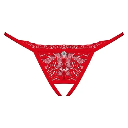 Chilot Obsessive Chilisa Decupat Roșu XS-S