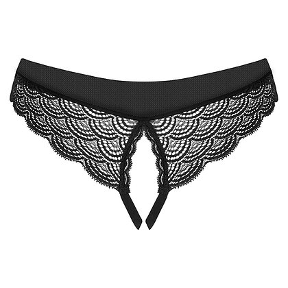 Chilot Obsessive Decupat Chemeris Negru XS-S