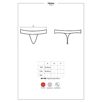 Chilot Obsessive Hetea Roșu S-M