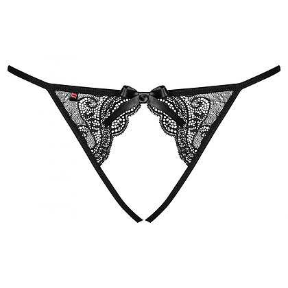 Chiloței Decupați Obsessive Miamor Negru S-M