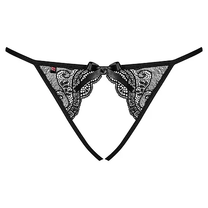 Chiloței Decupați Obsessive Miamor Negru L-XL