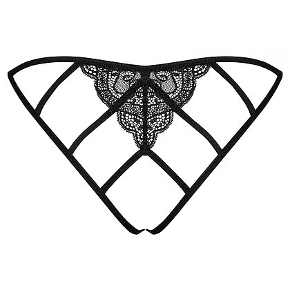 Chiloței Decupați Obsessive Miamor Negru S-M