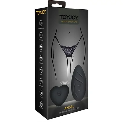 Chiloți Vibratori Angel Panty Vibe Negru