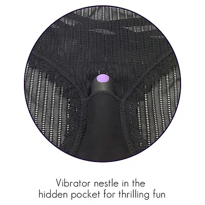 Chiloți Vibratori IJOY Rechargeable Remote Control Negru