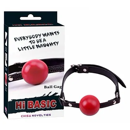 Chisa Novelties Căluș Tip Bilă Roșu