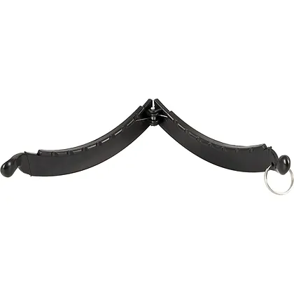 Clema Intimă cu Lesă Bad Kitty – Metalică 11 cm Negru