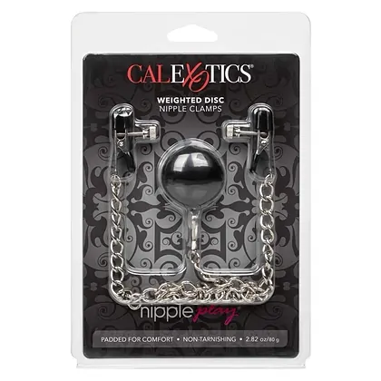 Cleme Pentru Sfârcuri Weighted Disc Argintiu