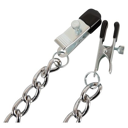 Cleme Sfârcuri Bad Kitty Chain Argintiu