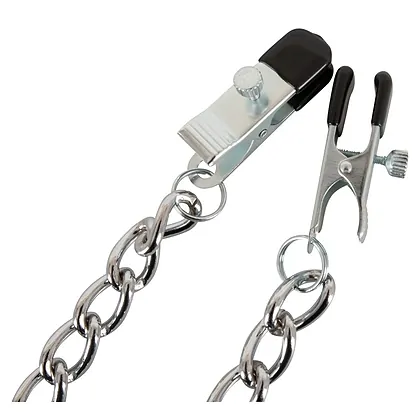 Cleme Sfârcuri Bad Kitty Chain Argintiu