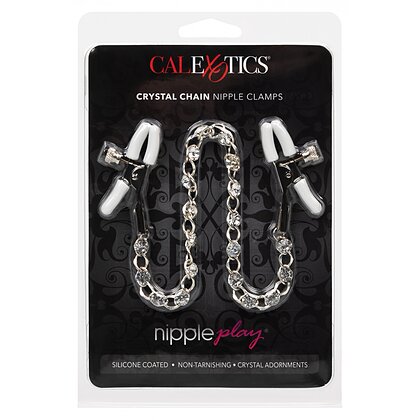 Cleme Sfarcuri Crystal Chain Argintiu