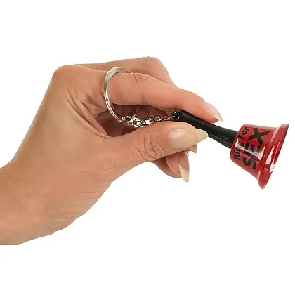 Clopoțel Ring For Sex Breloc Roșu