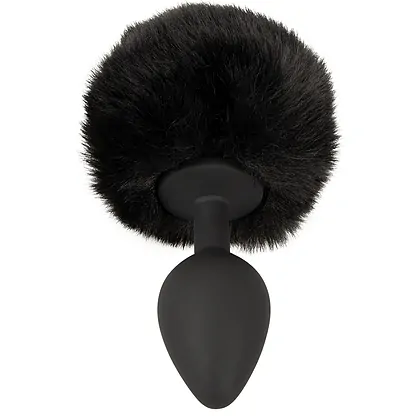 Coada Pufoasă Plug M You2Toys – Discret, Negru, silicon