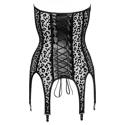 Corset Noir Cami Veda Negru L