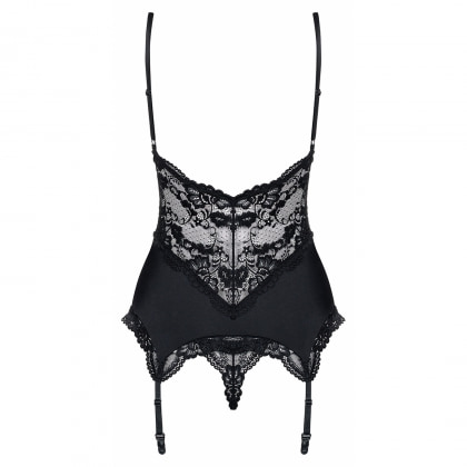 Corset Obsessive 810-COR Negru L-XL
