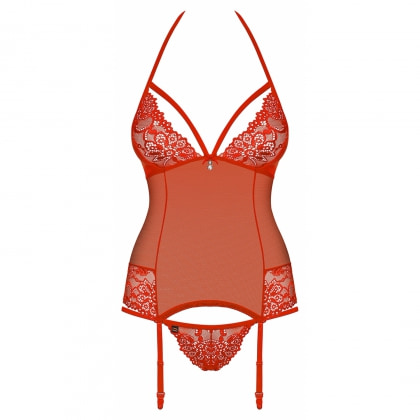 Corset Obsessive 838-COR Roșu L-XL