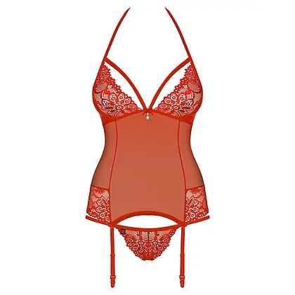 Corset Obsessive 838-COR Roșu S-M