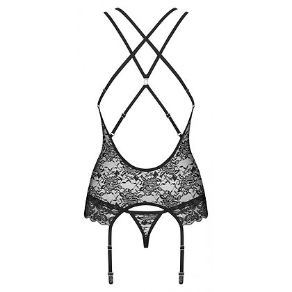 Corset Obsessive 860-COR Negru S-M