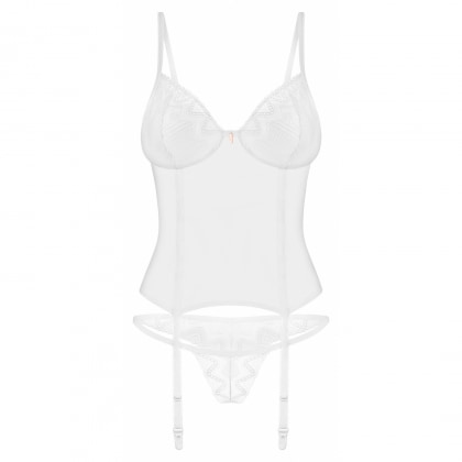 Corset Obsessive Alissium Alb XS-S