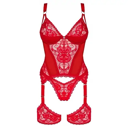 Corset Obsessive Belovya Roșu M-L
