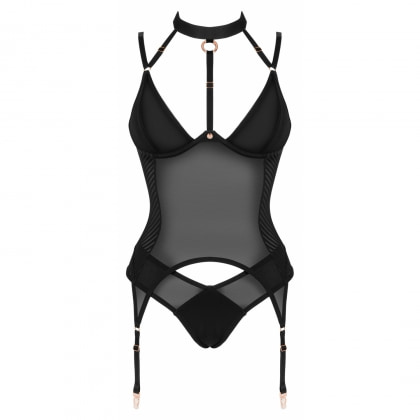 Corset Obsessive Brasica Negru M-L