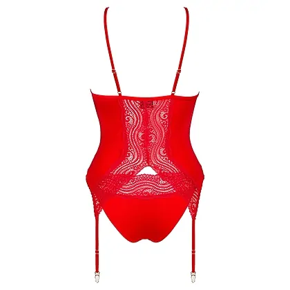 Corset Obsessive Diyosa Roșu XS-S