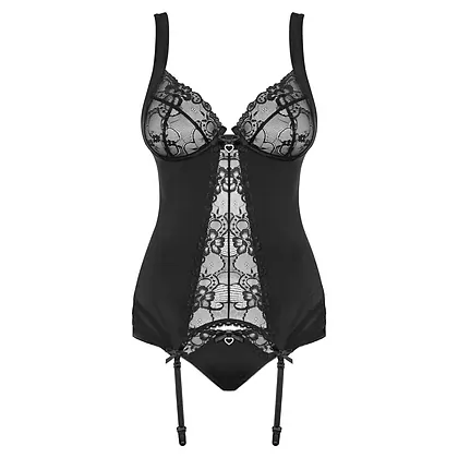 Corset Obsessive Heartina Negru S-M