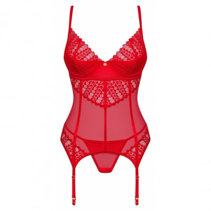 Corset Obsessive Ingridia Roșu M-L