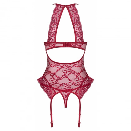 Corset Obsessive Ivetta Roșu L-XL