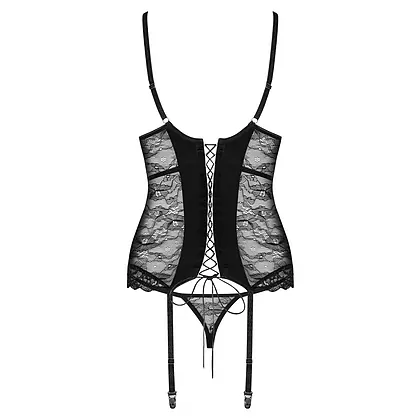 Corset Obsessive Laurise Negru S-M