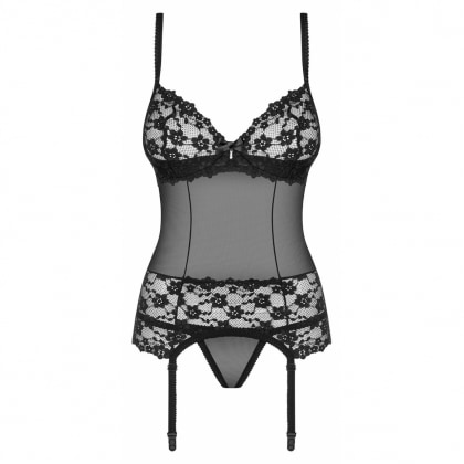 Corset Obsessive Letica Negru L-XL
