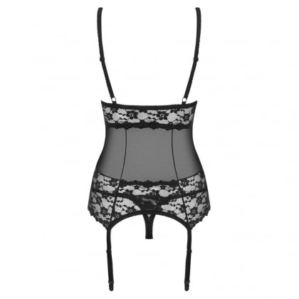 Corset Obsessive Letica Negru L-XL