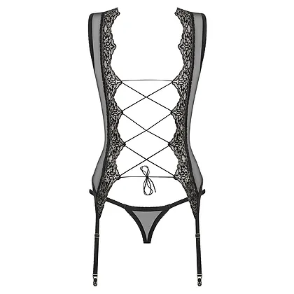 Corset Obsessive Meshlove Negru S-M