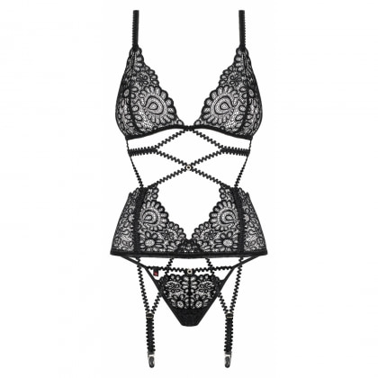 Corset Obsessive Mixty Negru S-M