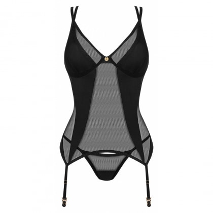 Corset Obsessive Nesari Negru XL-2XL