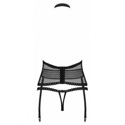 Corset Obsessive Strapelie Negru S-M