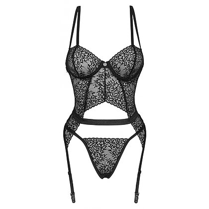 Corset Obsessive Yaskana Negru XS-S
