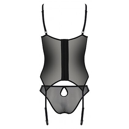 Corset Passion Eco Primula Negru S-M