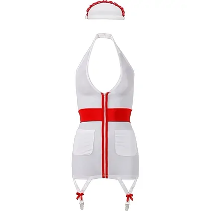 Costum Asistentă Cottelli Collection Alb XL