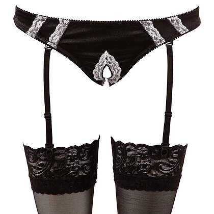 Costum Emmalyn Menajeră Cottelli Collection Negru XL
