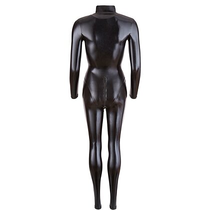 Costum Latex Cottelli Collection Jumpsuit Negru XS