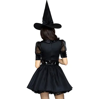 Costum Leg Avenue Bewitching Witch Negru M